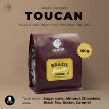 โหลดรูปภาพลงในเครื่องมือใช้ดูของ Gallery เมล็ดกาแฟคั่ว Brazil Fazenda Toucan
